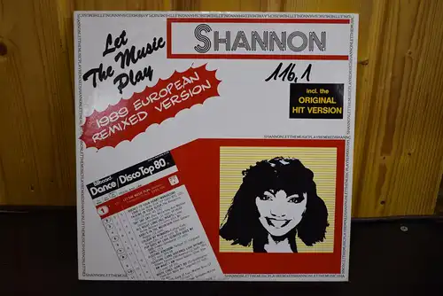 Shannon ‎– Let The Music Play (1989 European Remixed Version)