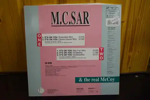 M.C. Sar & The Real McCoy ‎– It's On You