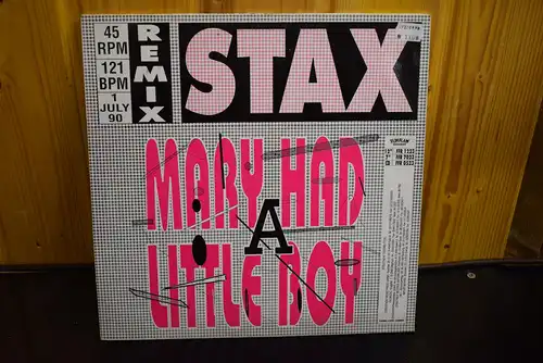 Stax ‎– Mary Had A Little Boy
