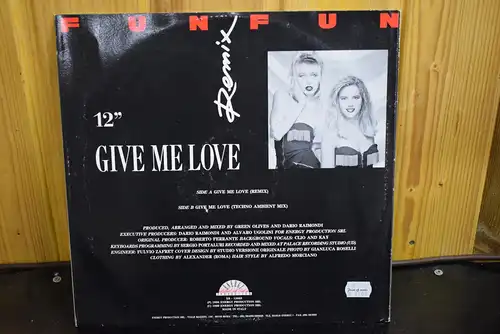 Fun Fun ‎– Give Me Love (Remix)