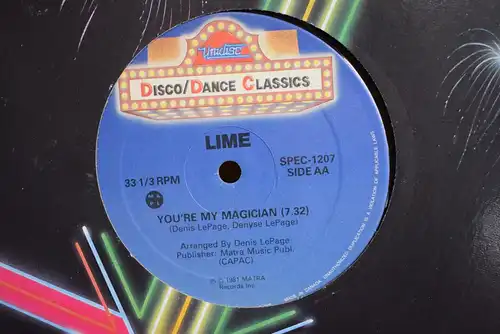 Lime ‎– Babe, We're Gonna Love Tonight / You're My Magician