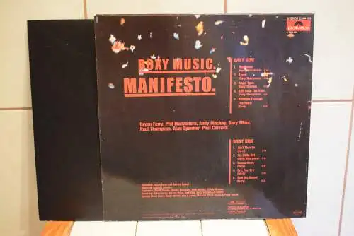 Roxy Music ‎– Manifesto