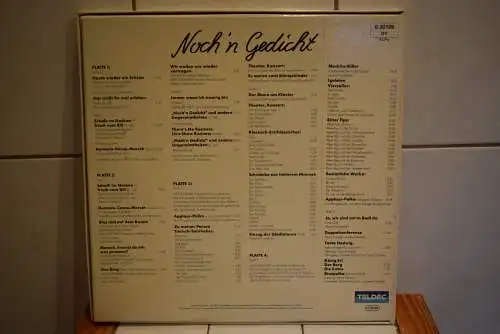 Heinz Erhardt ‎– Noch 'n Gedicht  " 4LP Box in top Zustand"