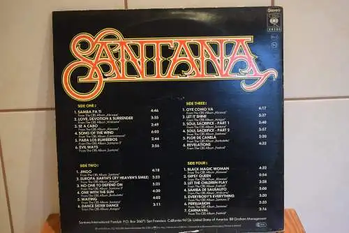 Santana ‎– 25 Hits (The Sound Of Santana - 25 Santana Greats)