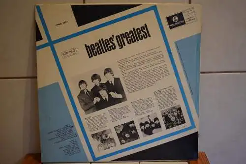 The Beatles ‎– Beatles' Greatest