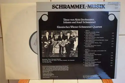 Alois Strohmayer, Johann Schrammel, Josef Schrammel, Klassisches Wiener Schrammel-Quartett ‎– Schrammel-Musik Für Strauss