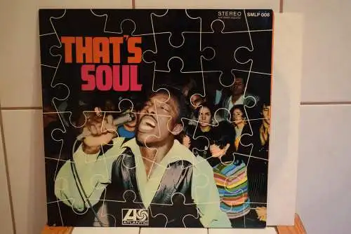 That's Soul " Schöner Soul Sampler , Erstpressung von 1967"