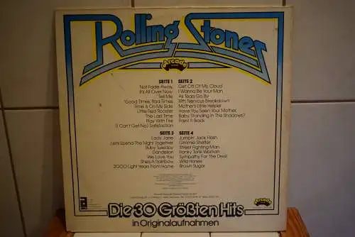 Rolling Stones ‎– Die 30 Größten Hits In Originalaufnahmen
