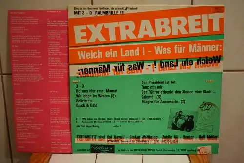 Extrabreit. ‎– Welch Ein Land ! - Was Für Männer: