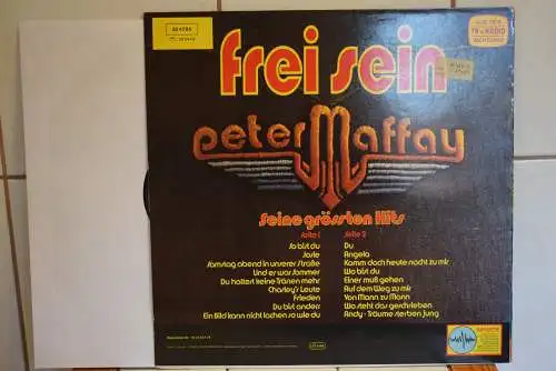 Peter Maffay ‎– Frei Sein - Seine Grössten Hits