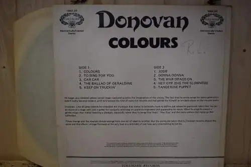 Donovan ‎– Colours