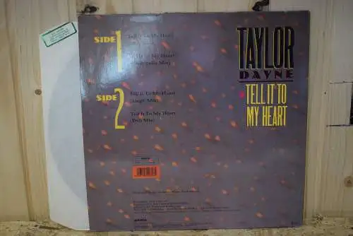 Taylor Dayne ‎– Tell It To My Heart