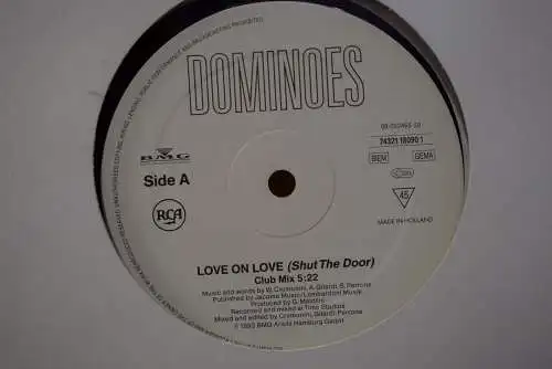 Dominoes ‎– Love On Love (Shut The Door)