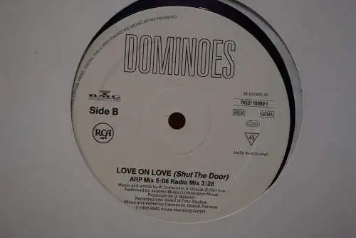 Dominoes ‎– Love On Love (Shut The Door)