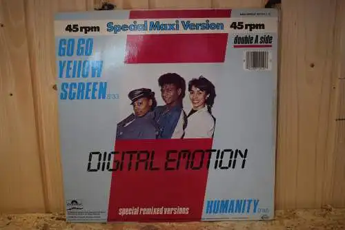Digital Emotion ‎– Go Go Yellow Screen / Humanity
