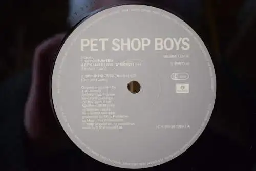 Pet Shop Boys ‎– Opportunities (Let's Make Lots Of Money)