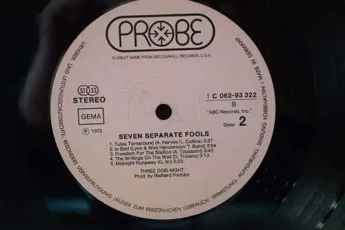 Three Dog Night ‎– Seven Separate Fools