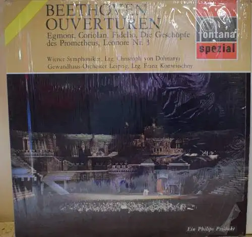 Ludwig van Beethoven - Wiener Symphoniker, Christoph von Dohnányi / Gewandhausorchester Leipzig, Franz Konwitschny ‎– Ouvertüren