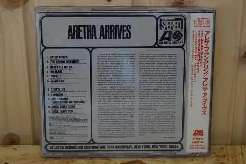 Aretha Franklin ‎– Aretha Arrives " Sammlerstück , seltene Japan Pressung"