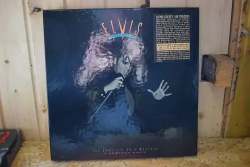 Elvis – The King Of Rock 'N' Roll (The Complete 50's Masters) " Umfangreiches Box Set mit großem Booklet und Briefmarkenbogen ,Top Zustand"