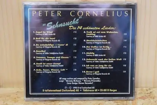 Peter Cornelius ‎– Sehnsucht - Die 14 Schönsten Lieder