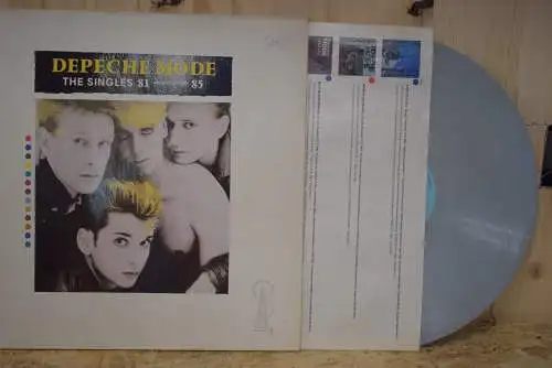 Depeche Mode ‎– The Singles 81 → 85  " Schönes Sammlerstück in grey Vinyl "