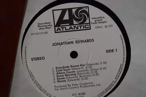 Jonathan Edwards  ‎– Jonathan Edwards " Seltenes Sammlerstück , deutsche PROMO Version in sehr gutem Zustand "