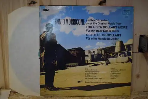 Ennio Morricone And His Orchestra ‎– For A Few Dollars More (Für Ein Paar Dollar Mehr) / A Fistful Of Dollars (Für Eine Handvoll Dollar)