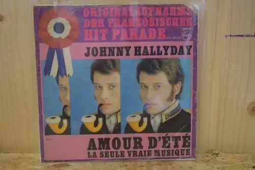 Johnny Hallyday – Amour D'été "Sammlerstück , Erstpressung von 1967"
