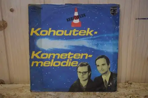 Kraftwerk ‎– Kohoutek - Kometenmelodie " Frühwerk dieser Gruppe von 1973 , erste Single ,absolutes Sammlerstück "
