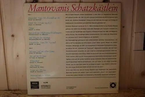 Mantovani Und Sein Orchester ‎– Schatzkästlein