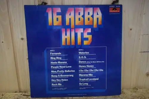 ABBA ‎– 16 ABBA Hits