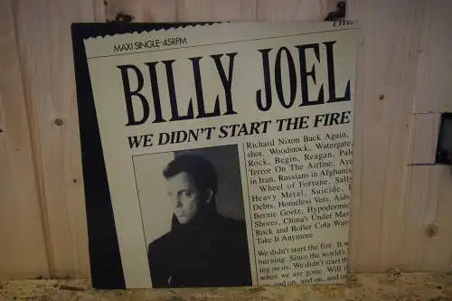 Billy Joel ‎– We Didn't Start The Fire