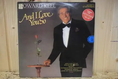 Howard Keel ‎– And I Love You So