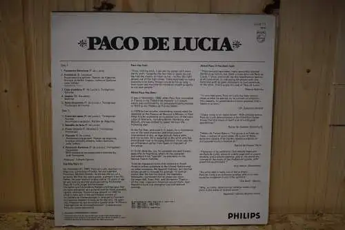 Paco De Lucia ‎– Paco De Lucia