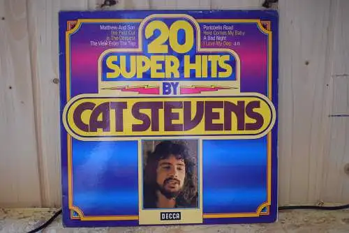 Cat Stevens ‎– 20 Super Hits By Cat Stevens