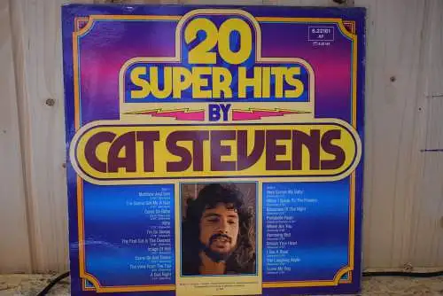 Cat Stevens ‎– 20 Super Hits By Cat Stevens