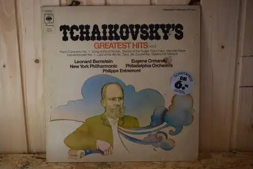 Tchaikovsky, Leonard Bernstein & New York Philharmonic / Eugene Ormandy & Philadelphia Orchestra*, Philippe Entremont ‎– Tchaikovsky's Greatest Hits Vol. 3