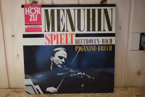 Yehudi Menuhin ‎– Spielt Beethoven, Bach, Paganini, Bruch