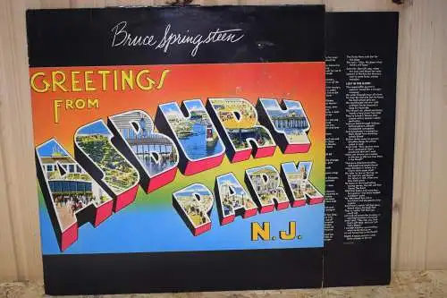 Bruce Springsteen ‎– Greetings From Asbury Park N.J.