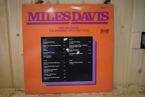 Miles Davis and Gil Evans ‎– The Original Greatest Hits