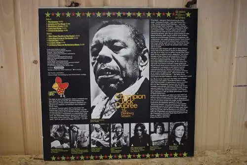 Champion Jack Dupree Featuring Rainer Baumann, Gaggy Mrocek, Achim Reichel, Steffi Stephan, Jean-Jaques Kravetz, Ringo Funk, Stefan Wulff ‎– The Hamburg Session