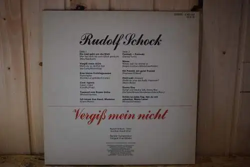 Rudolf Schock ‎– Vergiß Mein Nicht