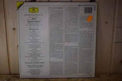 Ravel - London Symphony Orchestra, Claudio Abbado ‎– Bolero · Rapsodie Espagnole · Ma Mere L'Oye · Pavane