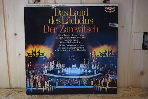 Herta Talmar, Renate Holm, Sándor Kónya, Peter Alexander, Reinhold Bartel, Günter Kallmann-Chor, Kölner Rundfunk-Orchester, Großes Operetten-Orchester , Gesamtleitung: Franz Marszalek ‎– Das Land Des Lächelns / Der Zarewitsch