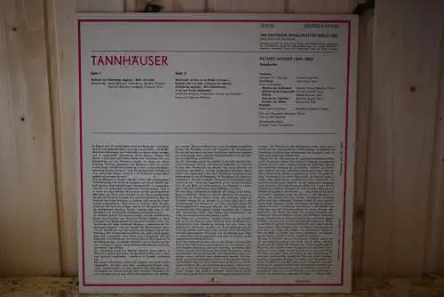 Richard Wagner, Elisabeth Grümmer, Dietrich Fischer-Dieskau, Hans Hopf, Fritz Wunderlich, Gottlob Frick, Chor Der Deutschen Staatsoper Berlin, Franz Konwitschny ‎– Tannhäuser (Sängerkrieg / Pilgerchor / Gebet / Lied An Den Abendstern)