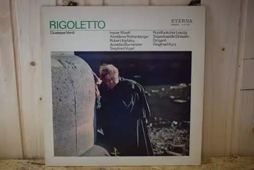 Giuseppe Verdi, Ingvar Wixell, Anneliese Rothenberger, Robert Ilosfalvy, Annelies Burmeister, Siegfried Vogel, Rundfunkchor Leipzig, Staatskapelle Dresden , Dirigent: Siegfried Kurz ‎– Rigoletto