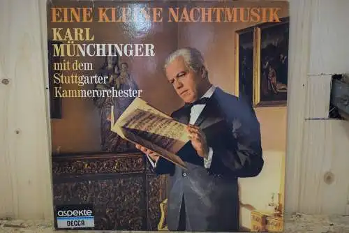 Karl Münchinger Mit Dem Stuttgarter Kammerorchester ‎– Eine Kleine Nachtmusik