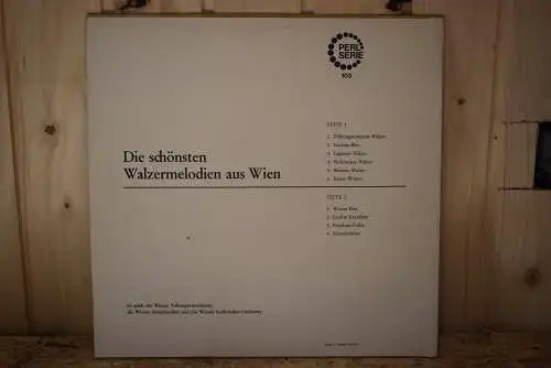 Die Wiener Symphoniker, Das Wiener Kollonaden-Orchester Und Das Wiener Volksopernorchester ‎– Die Schönsten Walzer Und Melodien Aus Wien