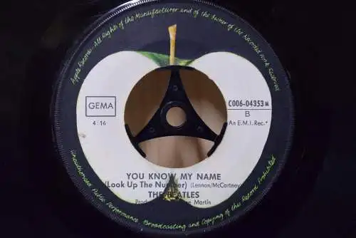 The Beatles ‎– Let It Be/ You know my Name